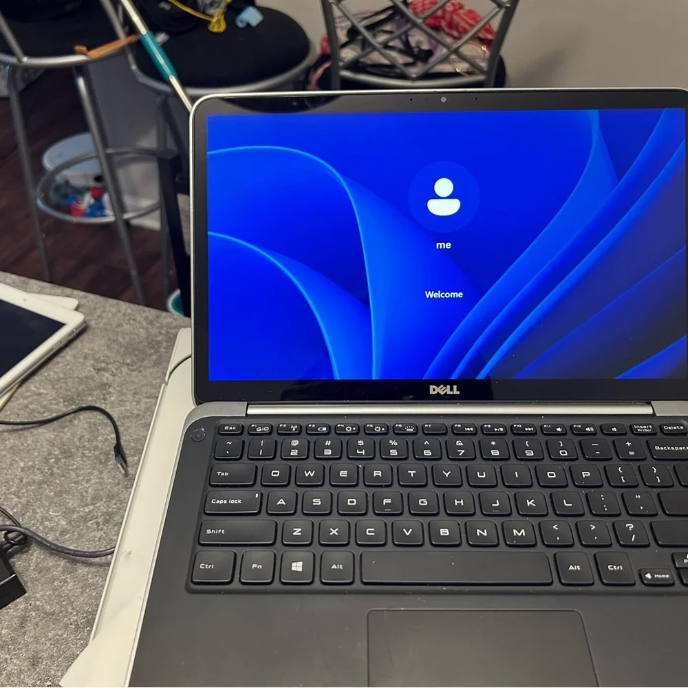 Dell Black Ultrabook Sleek Design Matte Finish